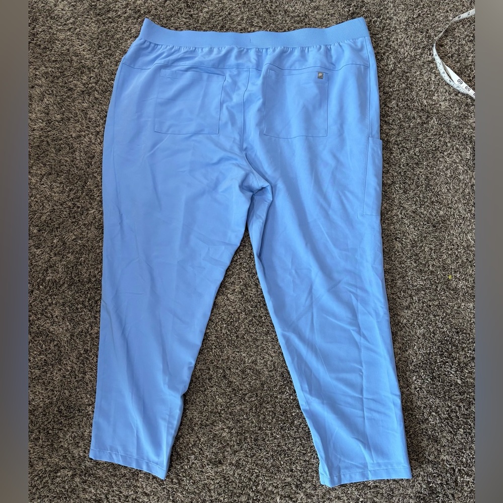 Fabletics Women's Performance Scrub Pant Blue 4X - image 9